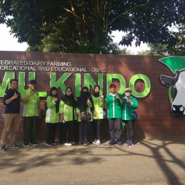 Field Trip Mahasiswa Fakultas Pertanian ke Milkindo Gren Farm Malang