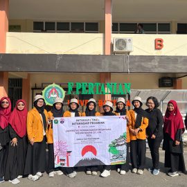 Fakultas Pertanian Berangkatkan Mahasiswa mengikuti (Magang) Internship Internasional Ke Jepang