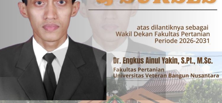 Pelantikan Wakil Dekan Fakultas Pertanian