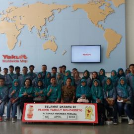 THP Univet Adakan Field Trip Mahasiswa Ke PT. Yakult