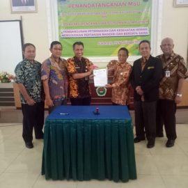 Lebarkan sayap, FP Univet tandatangani MoU dengan Dinas Peternakan dan Kesehatan Hewan Provinsi Jawa Tengah