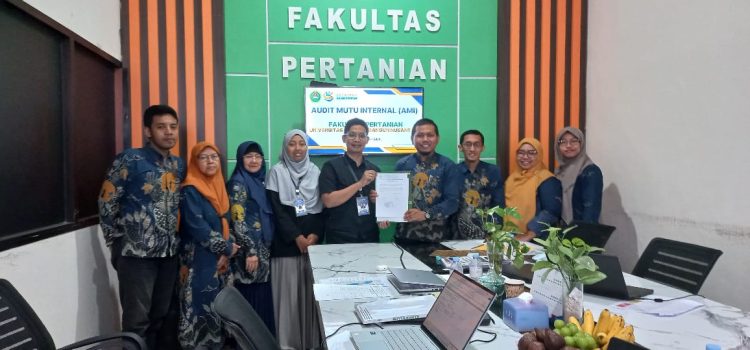 FAKULTAS PERTANIAN UNIVET BANGUN NUSANTARA SELENGGARAKAN AUDIT MUTU INTERNAL UPPS 2025